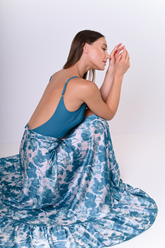 Coastal Breeze Blue Floral